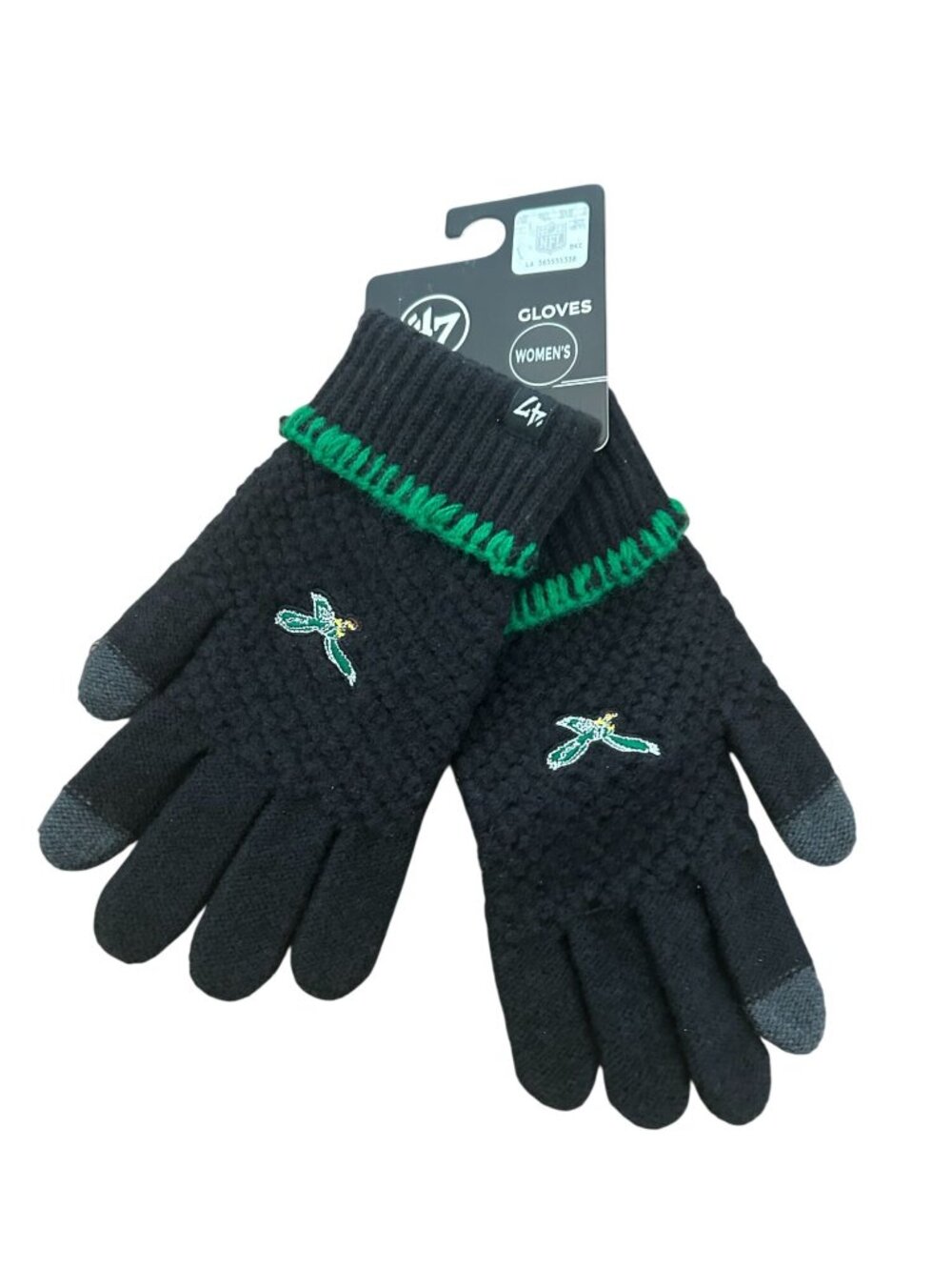 NEW Womens NFL New Orleans Saints Knit Gloves With Embroidered Logo & Touchscree